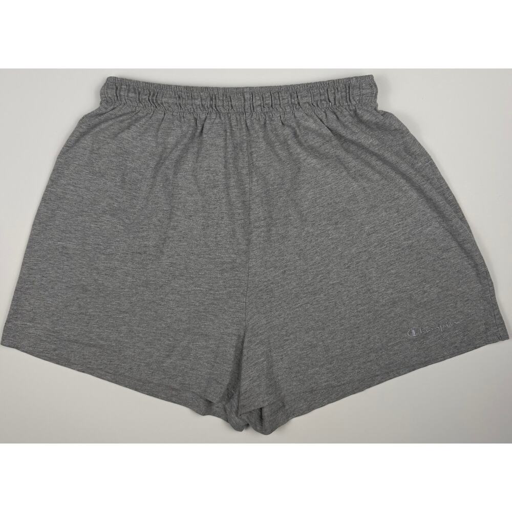 Champion Womens Gray Lounge Shorts Sleepwear Casual Elastic Waist Size Large